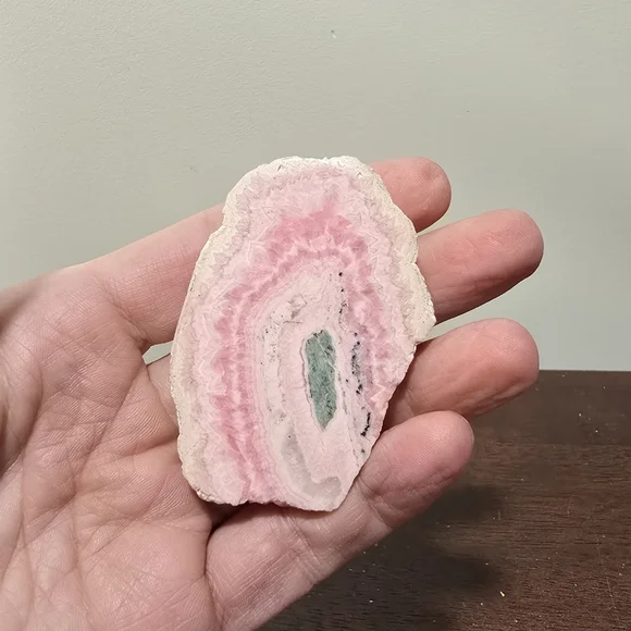 Rhodochrosite Crystal Slab #B - Picture 4 of 9